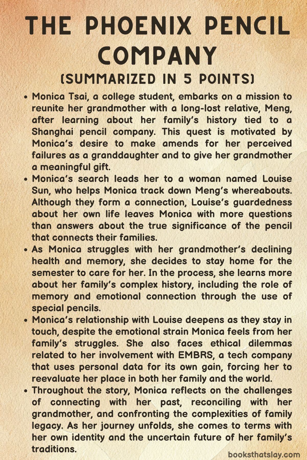 the phoenix pencil company summary