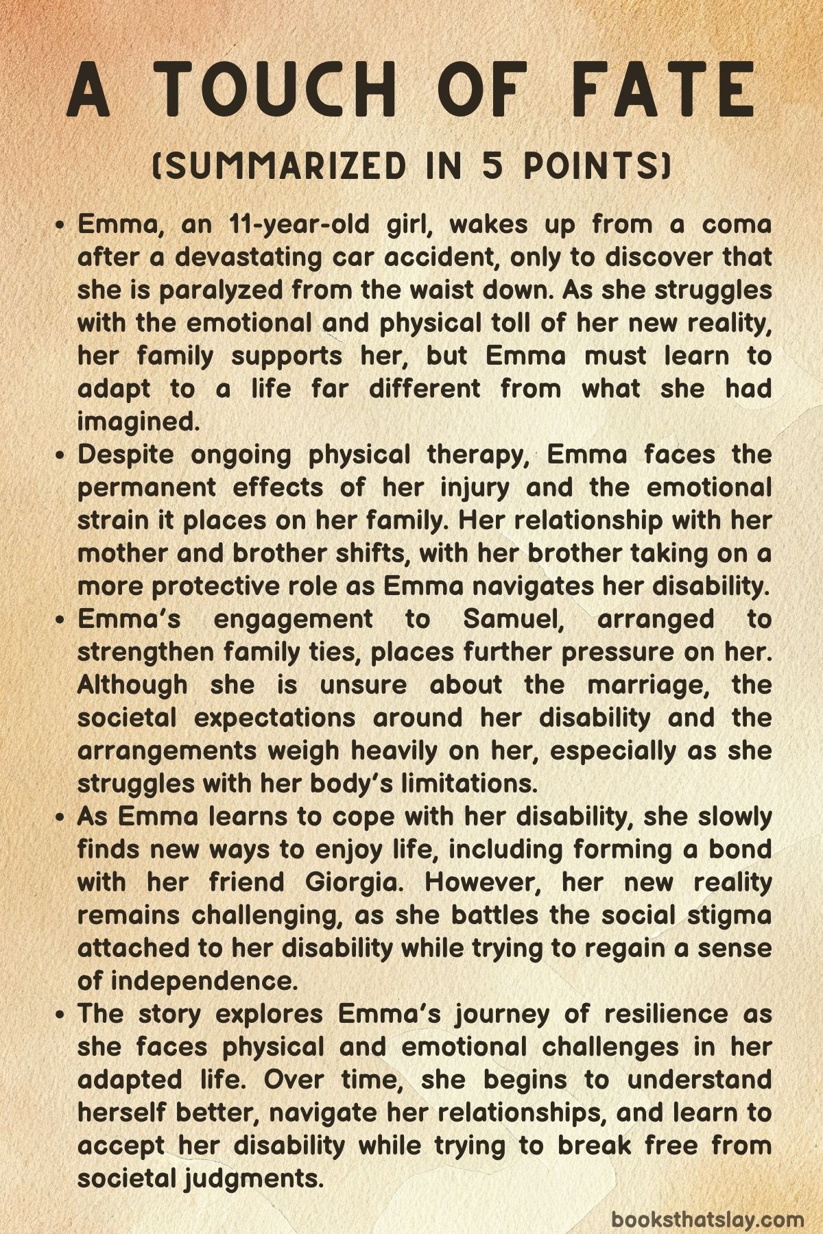 A Touch of Fate Summary