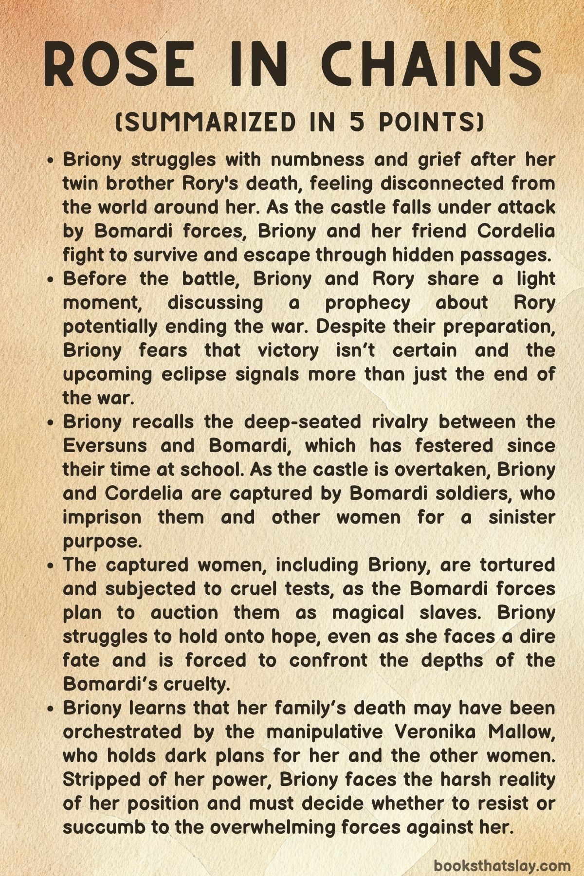 Rose in Chains Summary