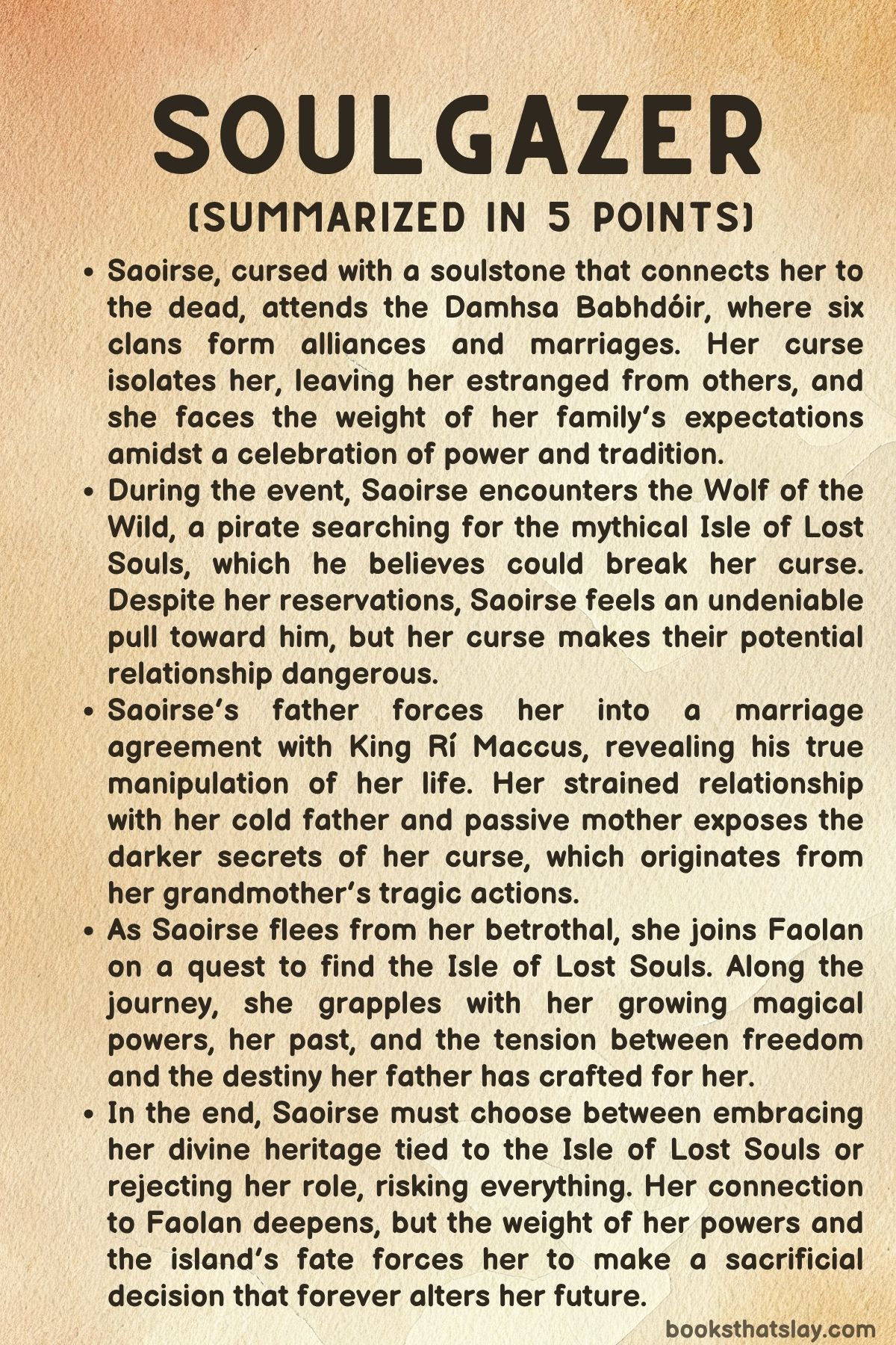 Soulgazer by Maggie Rapier Summary