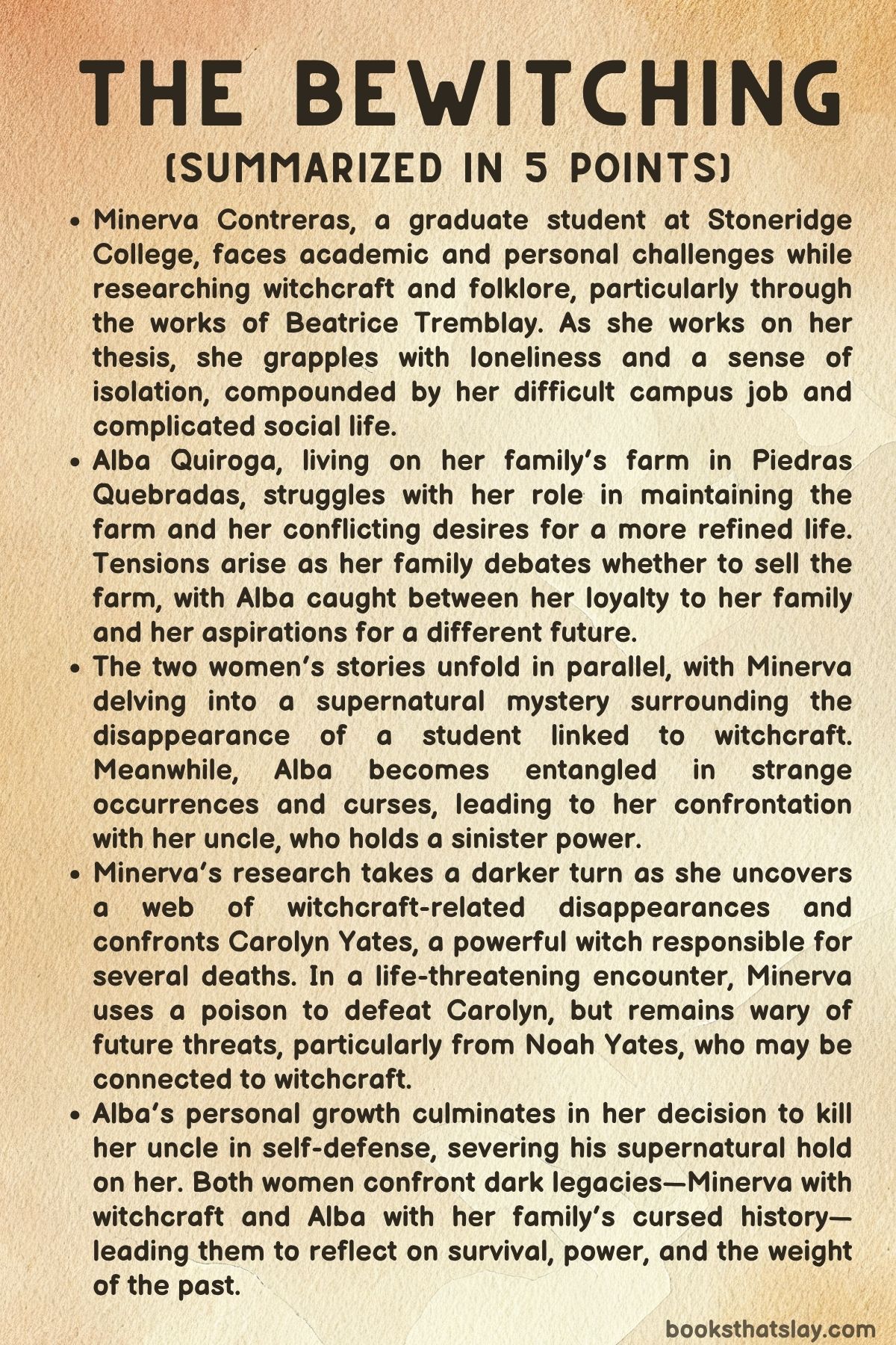The Bewitching Summary