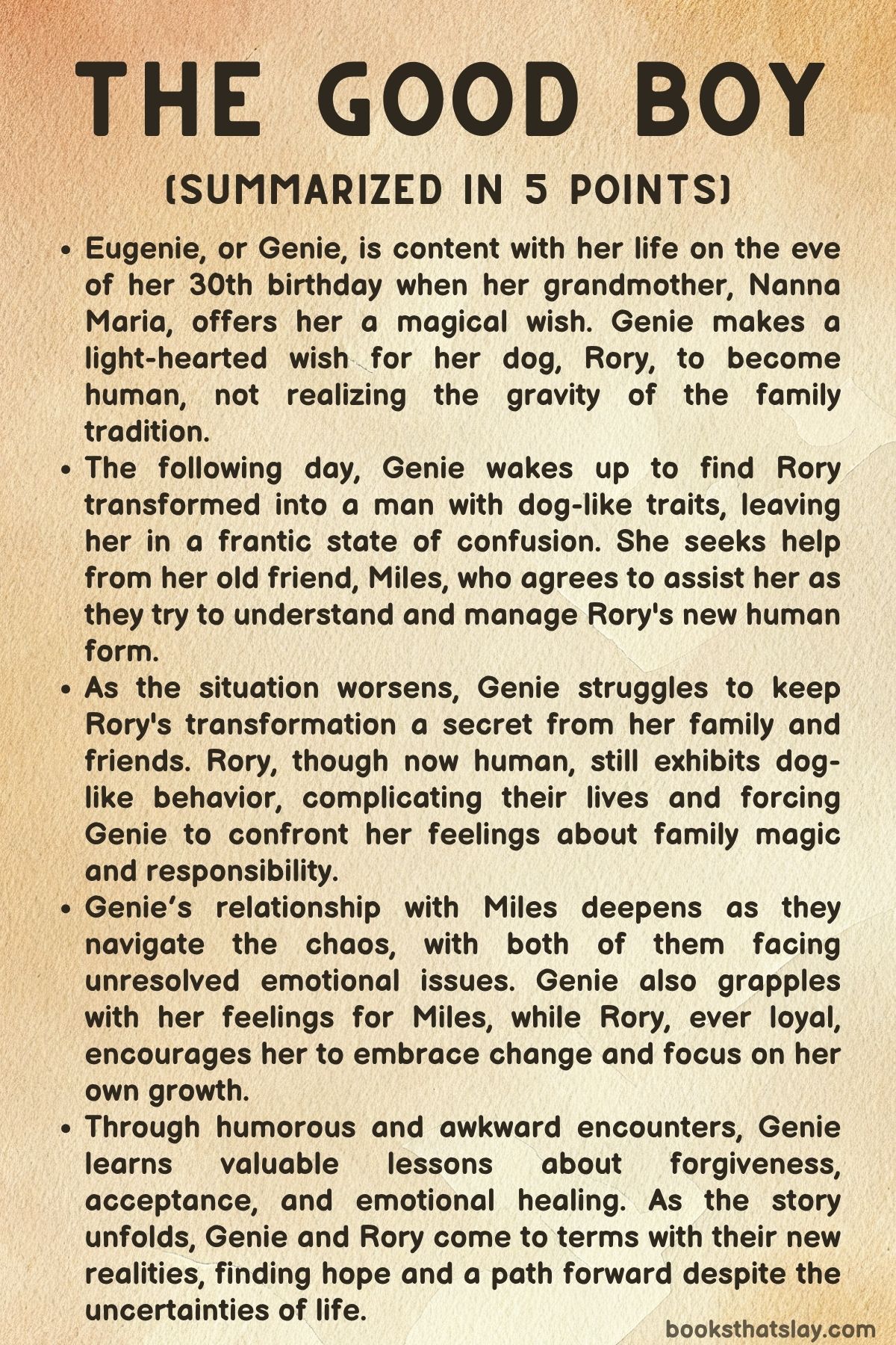The Good Boy by Stella Hayward Summary