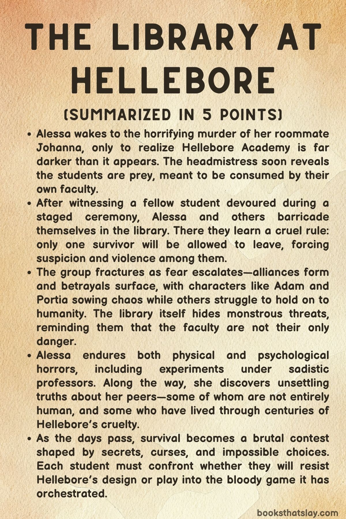 The Library at Hellebore Summary
