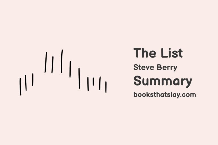 The List by Steve Berry Summary, Characters and Themes