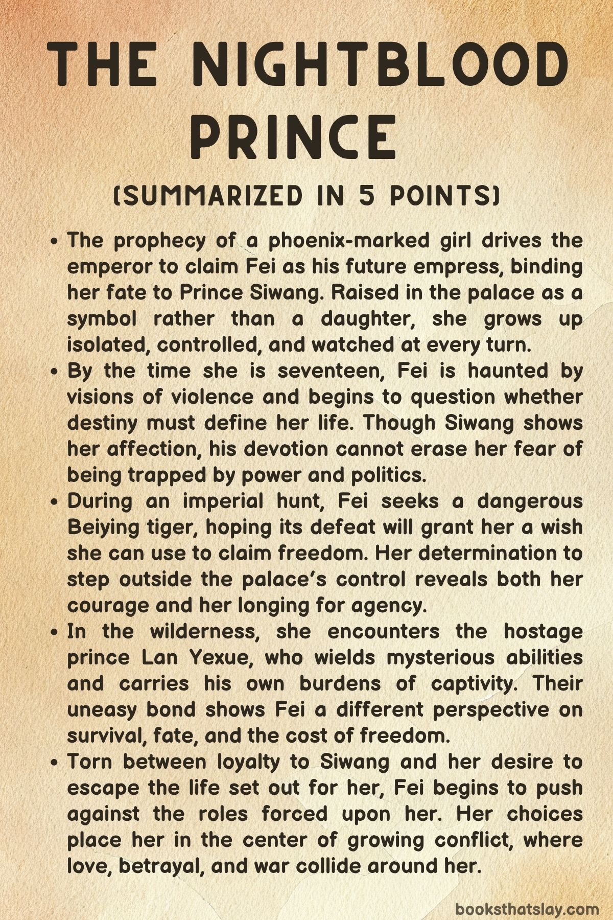 The Nightblood Prince Summary
