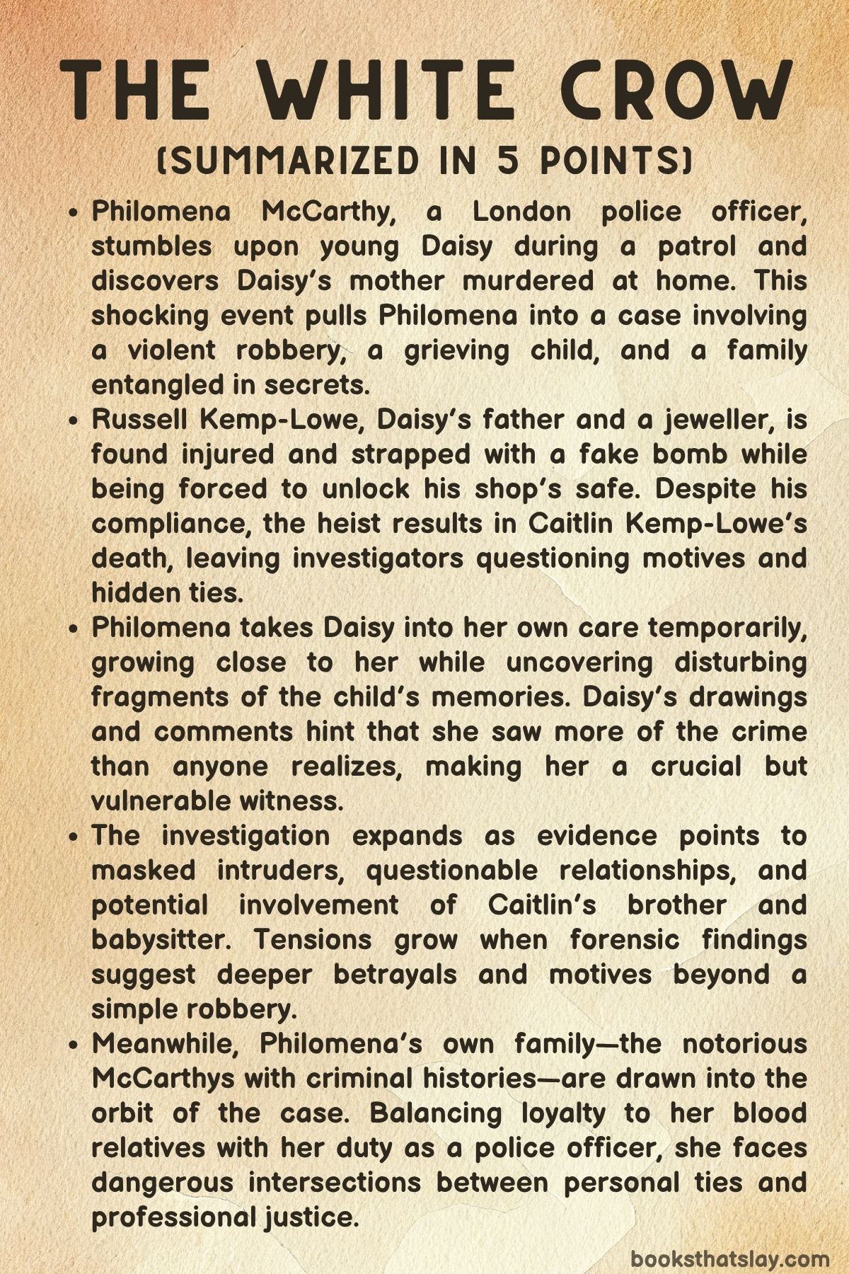 the white crow summary