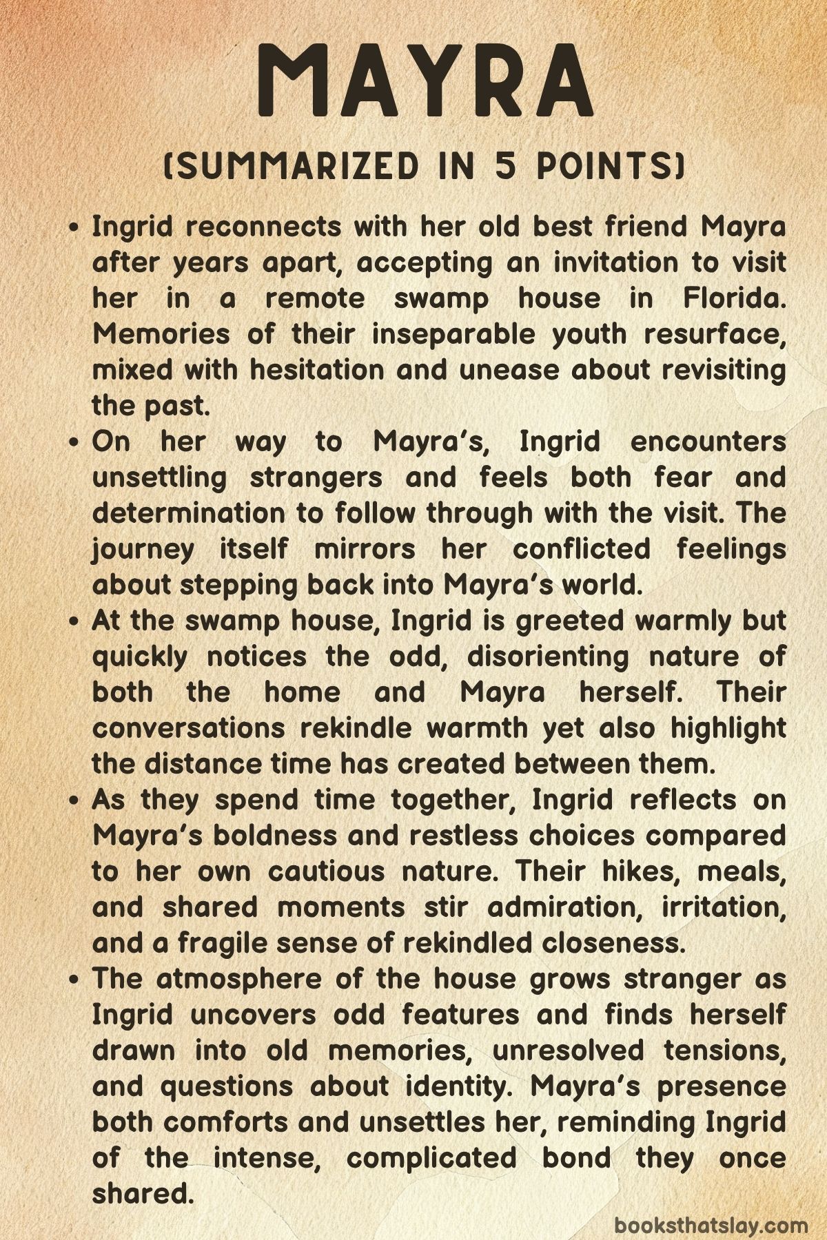 Mayra Summary