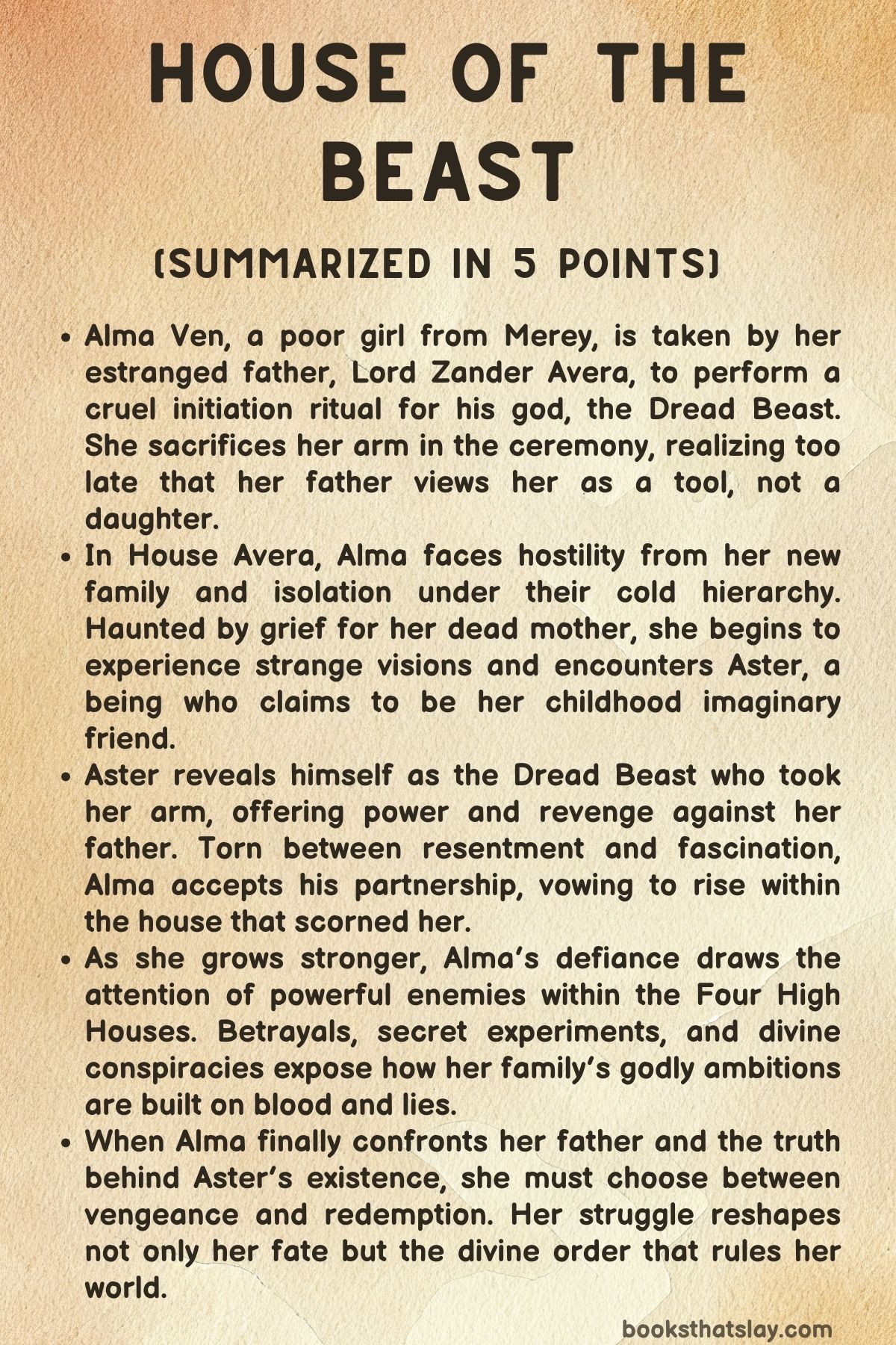 House of the Beast Summary