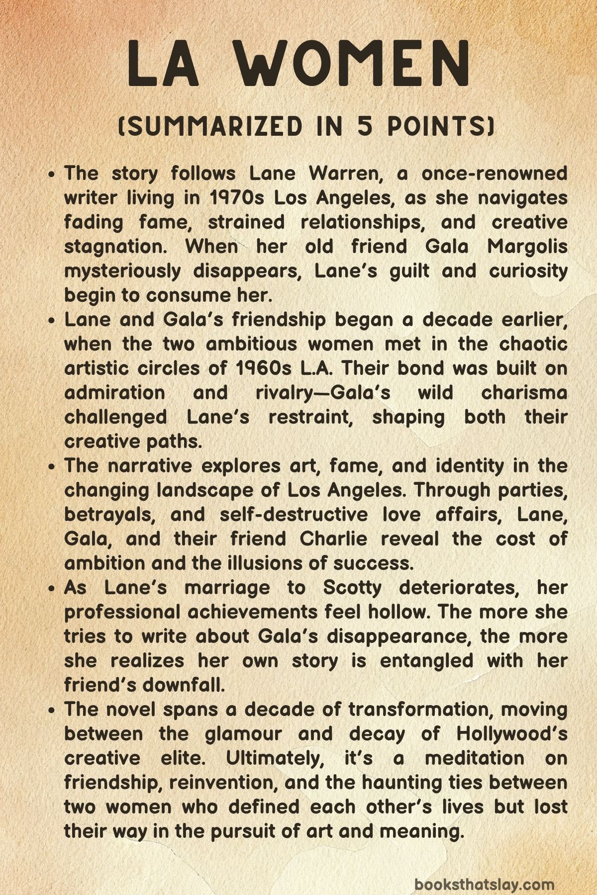 LA Women by Ella Berman Summary