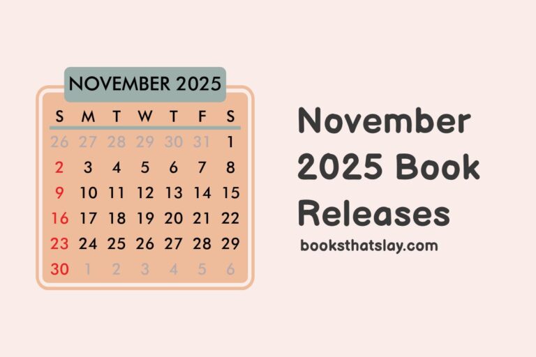 November 2025 Book Releases