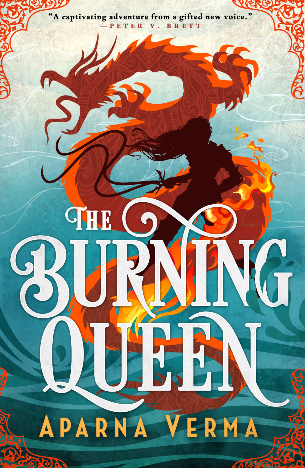 The Burning Queen book cover