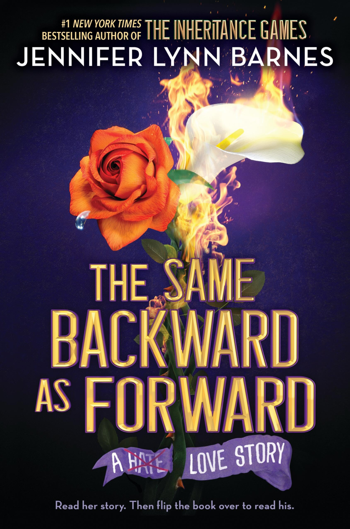 The Same Backward as Forward book cover