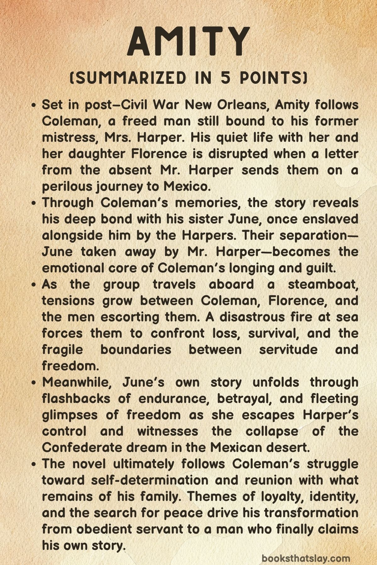 Amity by Nathan Harris Summary, Characters and Themes