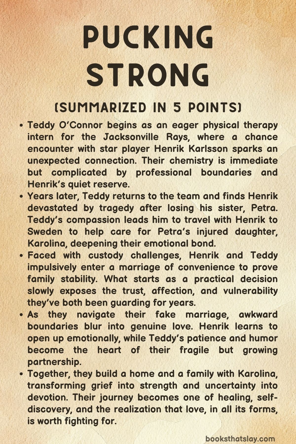 Pucking Strong Summary