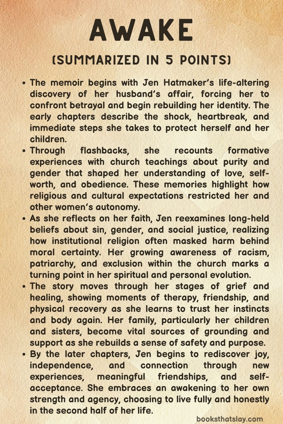 Awake by Jen Hatmaker Summary and Analysis