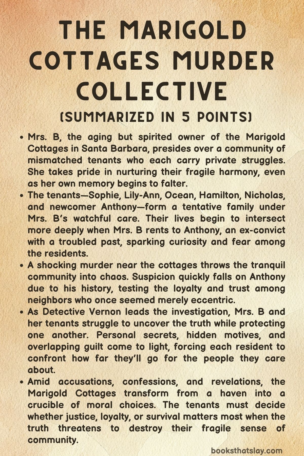 The Marigold Cottages Murder Collective