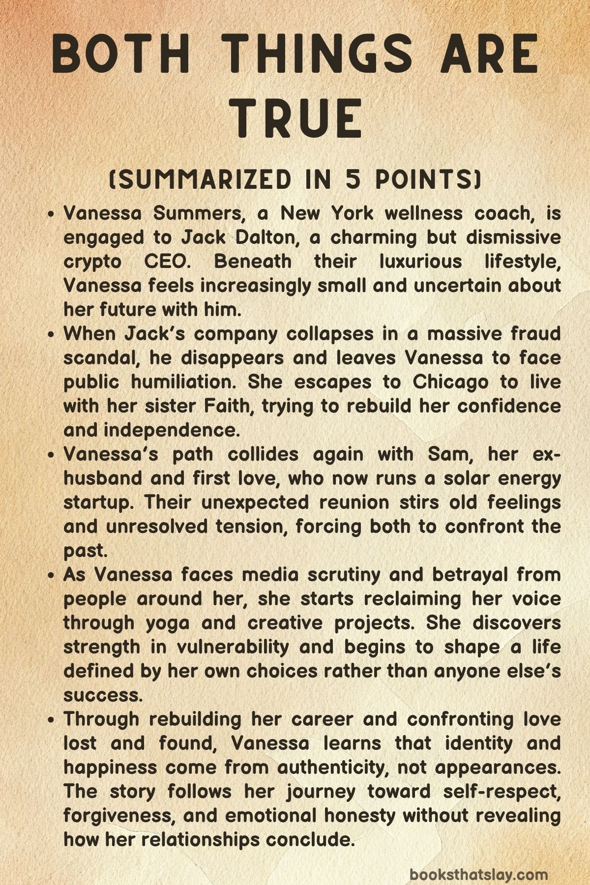 Both Things Are True Summary, Characters and Themes