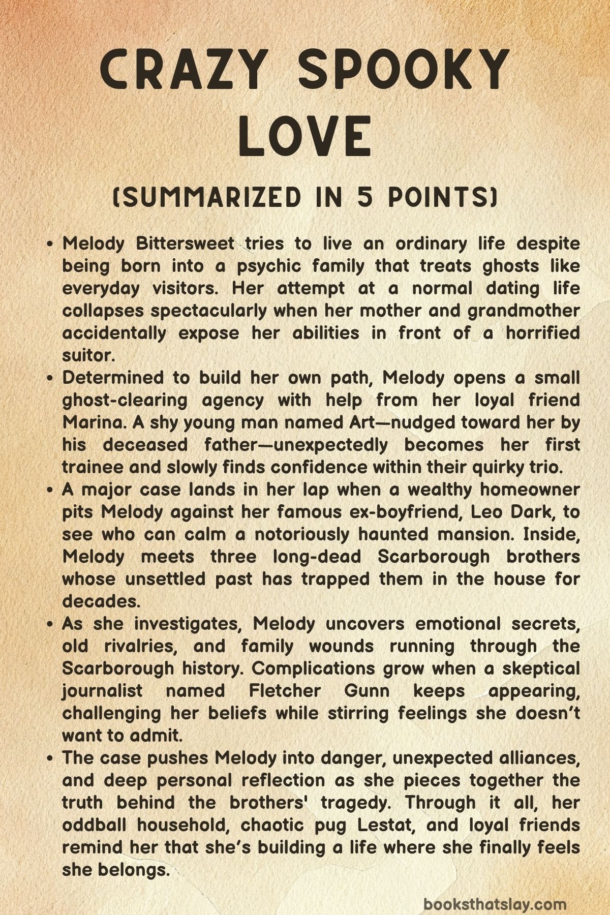 Crazy Spooky Love Summary, Characters and Themes