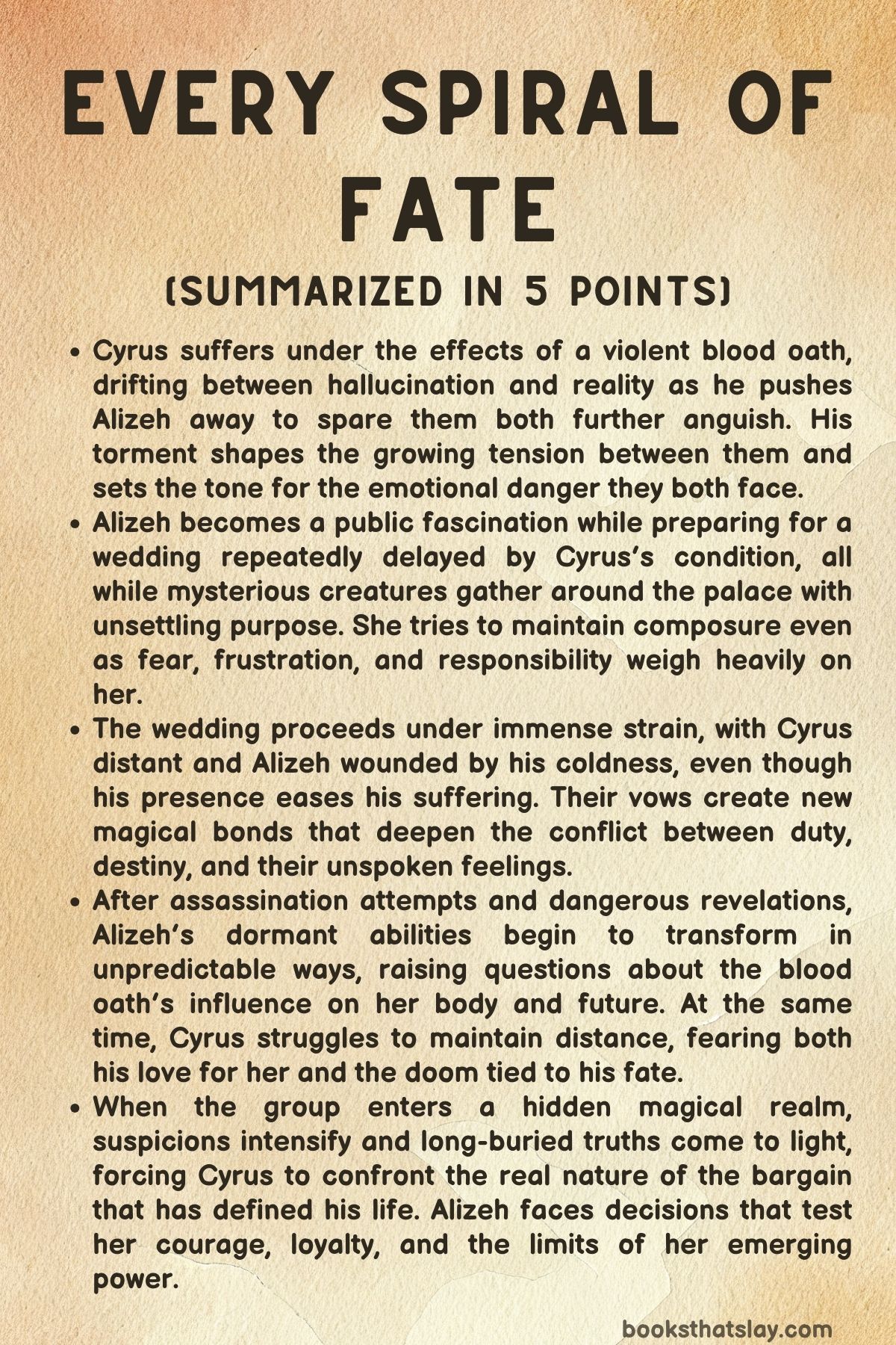 Every Spiral of Fate Summary, Characters and Themes