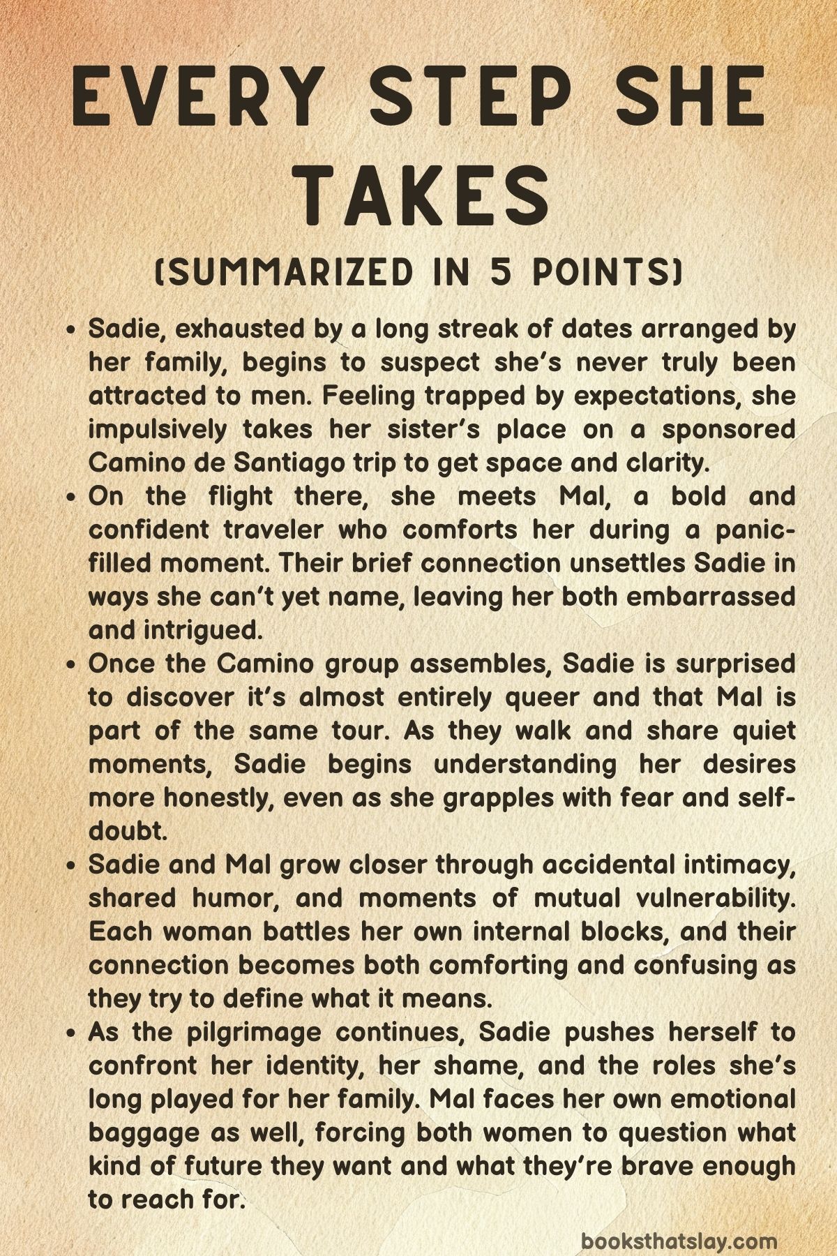 Every Step She Takes Summary, Characters and Themes