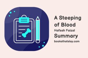 A Steeping of Blood Summary, Characters and Themes