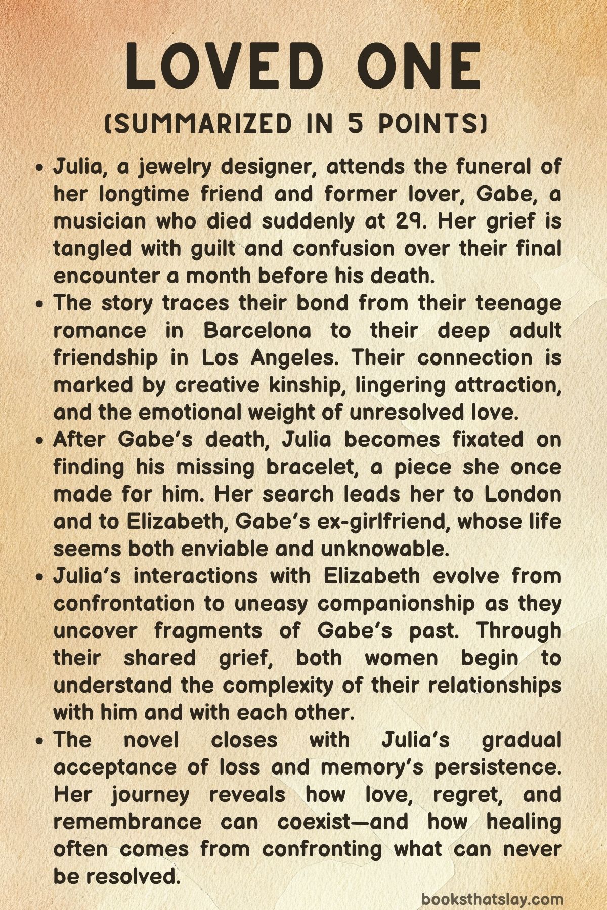 Loved One by Aisha Muharrar Summary