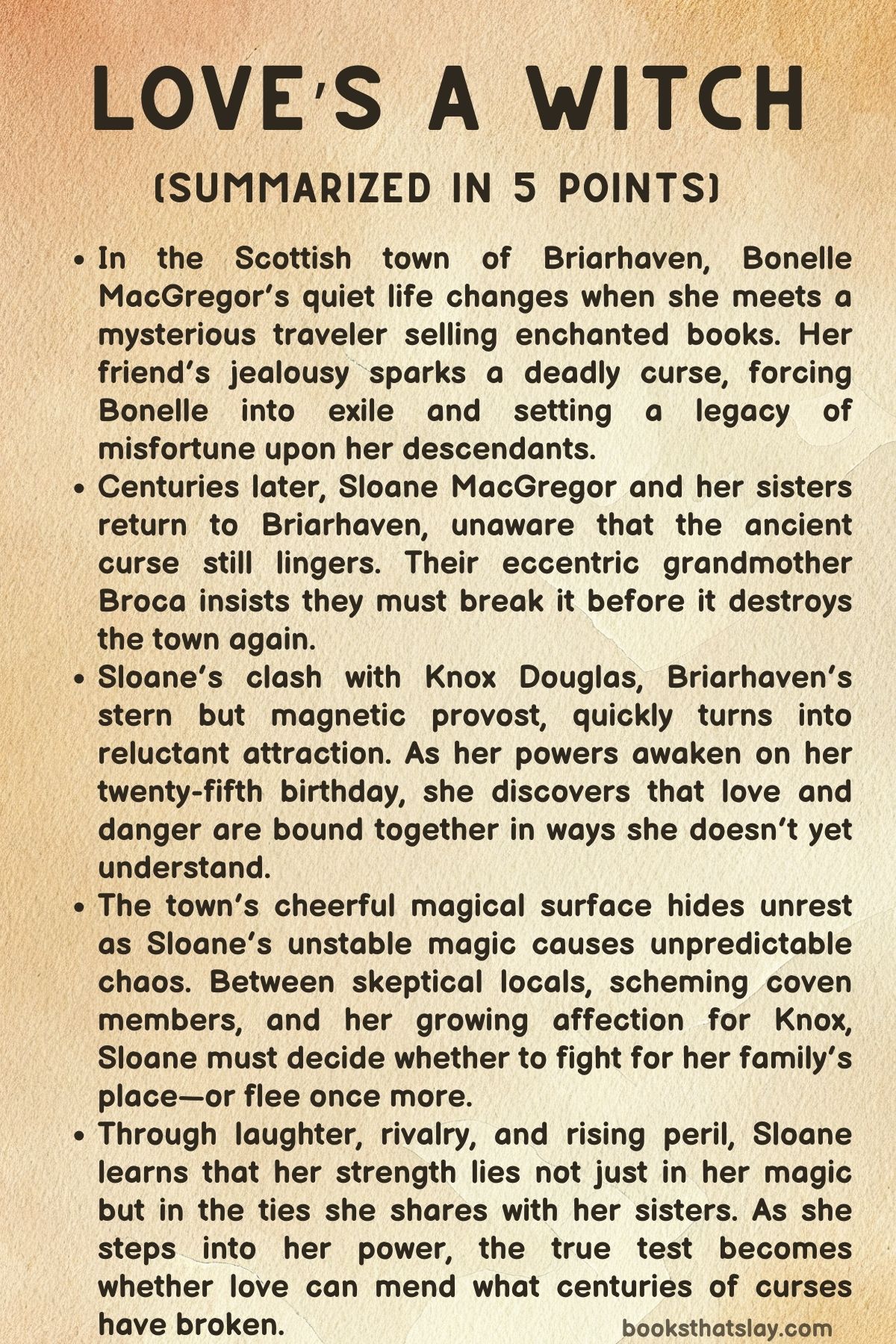 Love's a Witch Summary