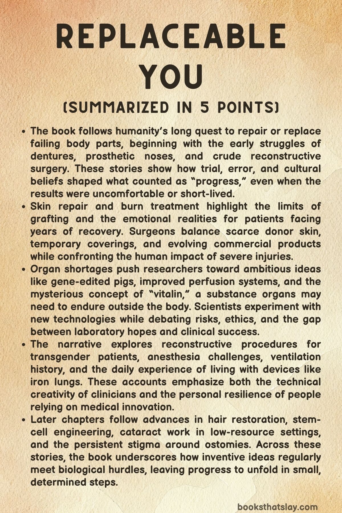 Replaceable You Summary and Analysis