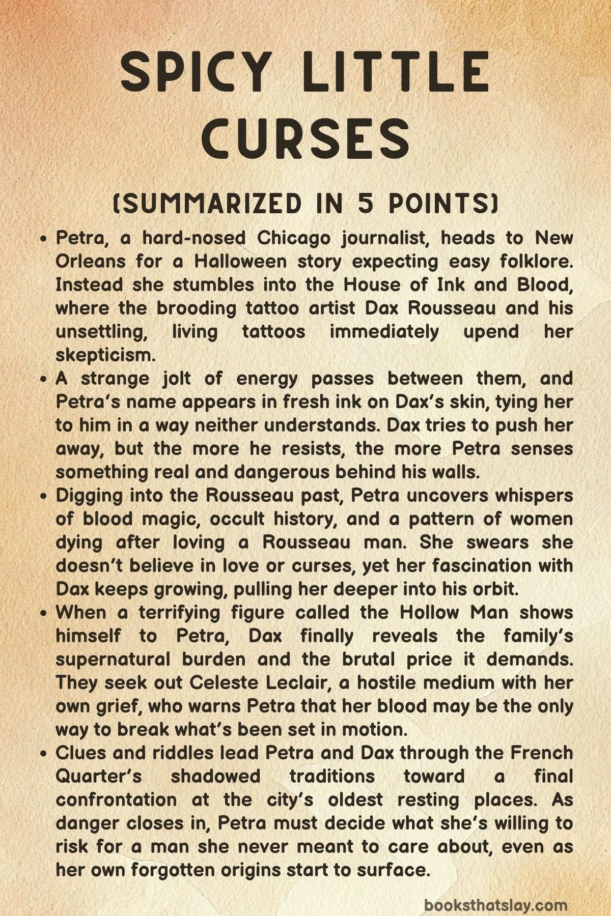 Spicy Little Curses Summary, Characters and Themes