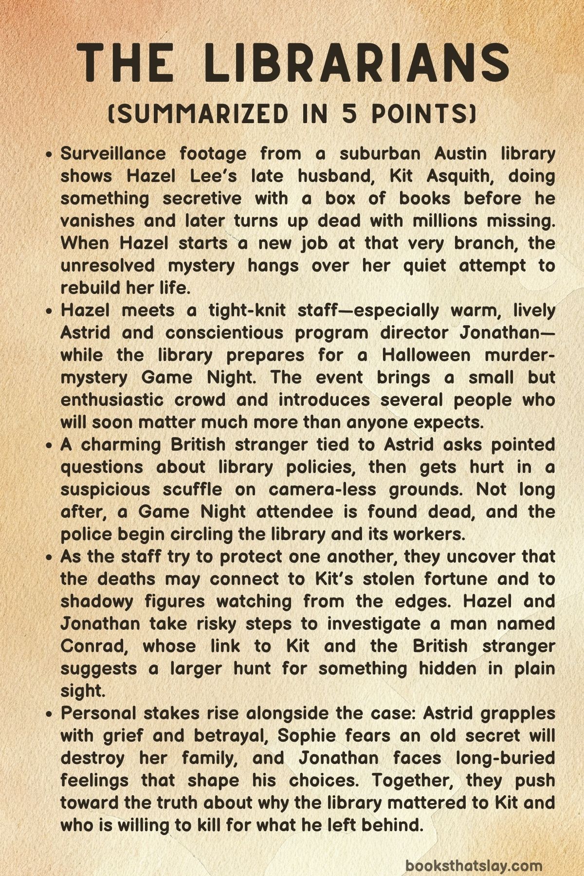 The Librarians by Sherry Thomas Summary, Characters and Themes