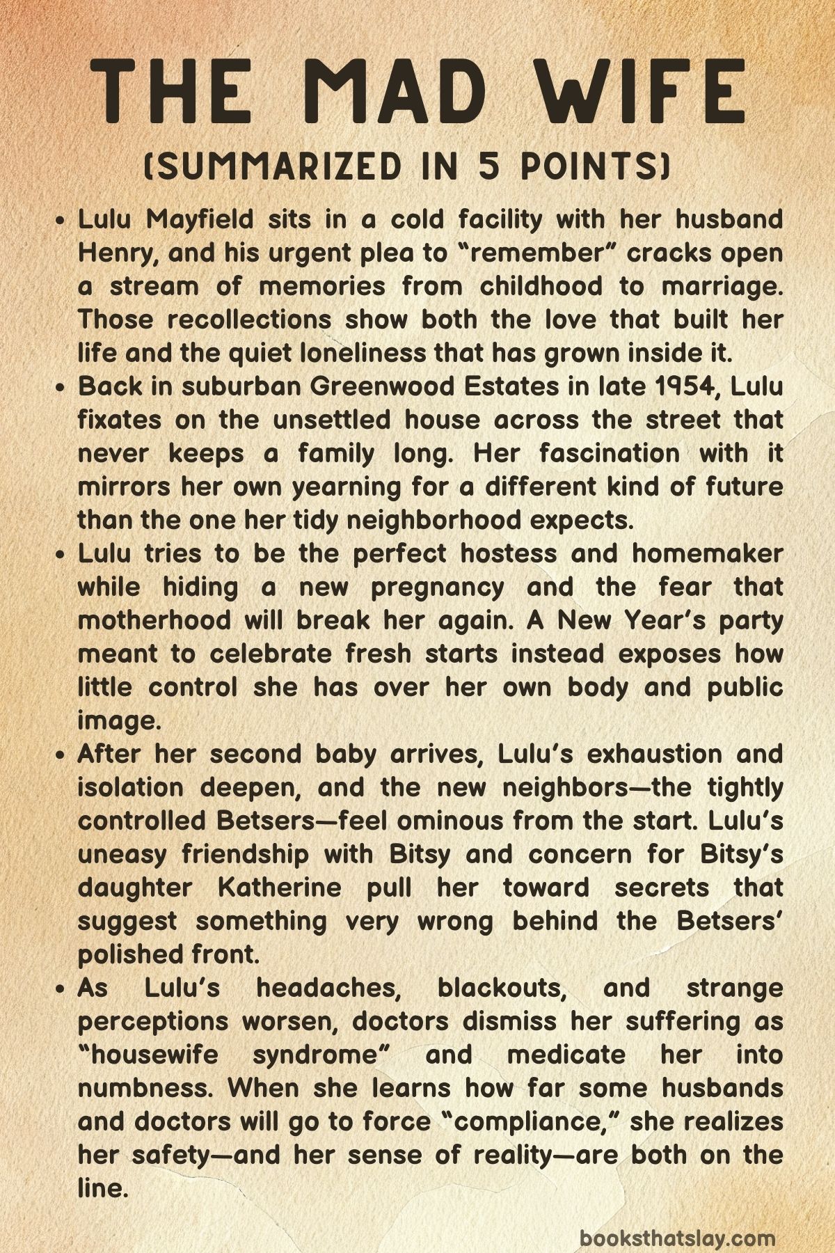 The Mad Wife Summary, Characters and Themes