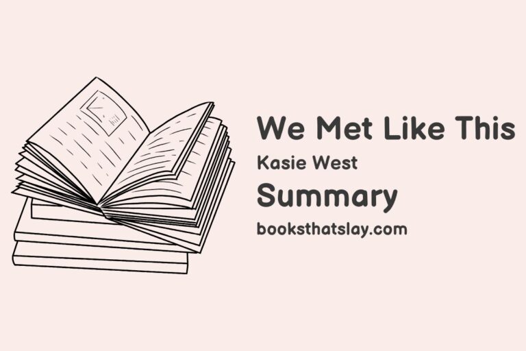We Met Like This Summary, Characters and Themes