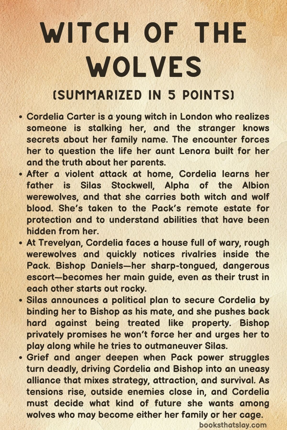 Witch of the Wolves Summary, Characters and Themes