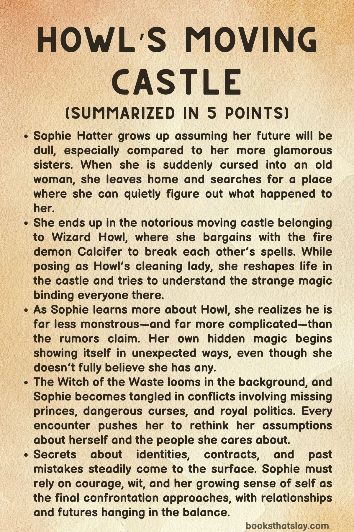 Howl’s Moving Castle Summary, Characters and Themes