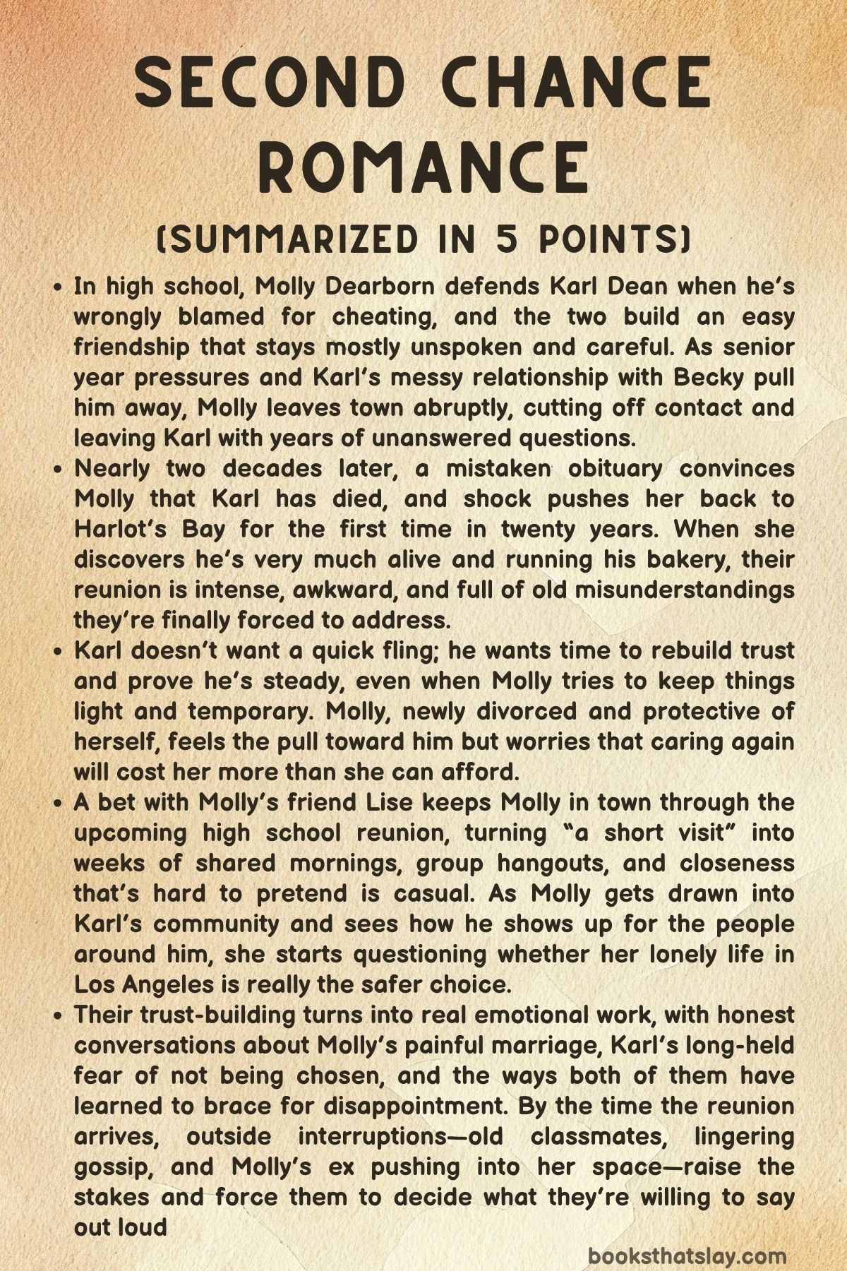 Second Chance Romance Summary, Characters and Themes