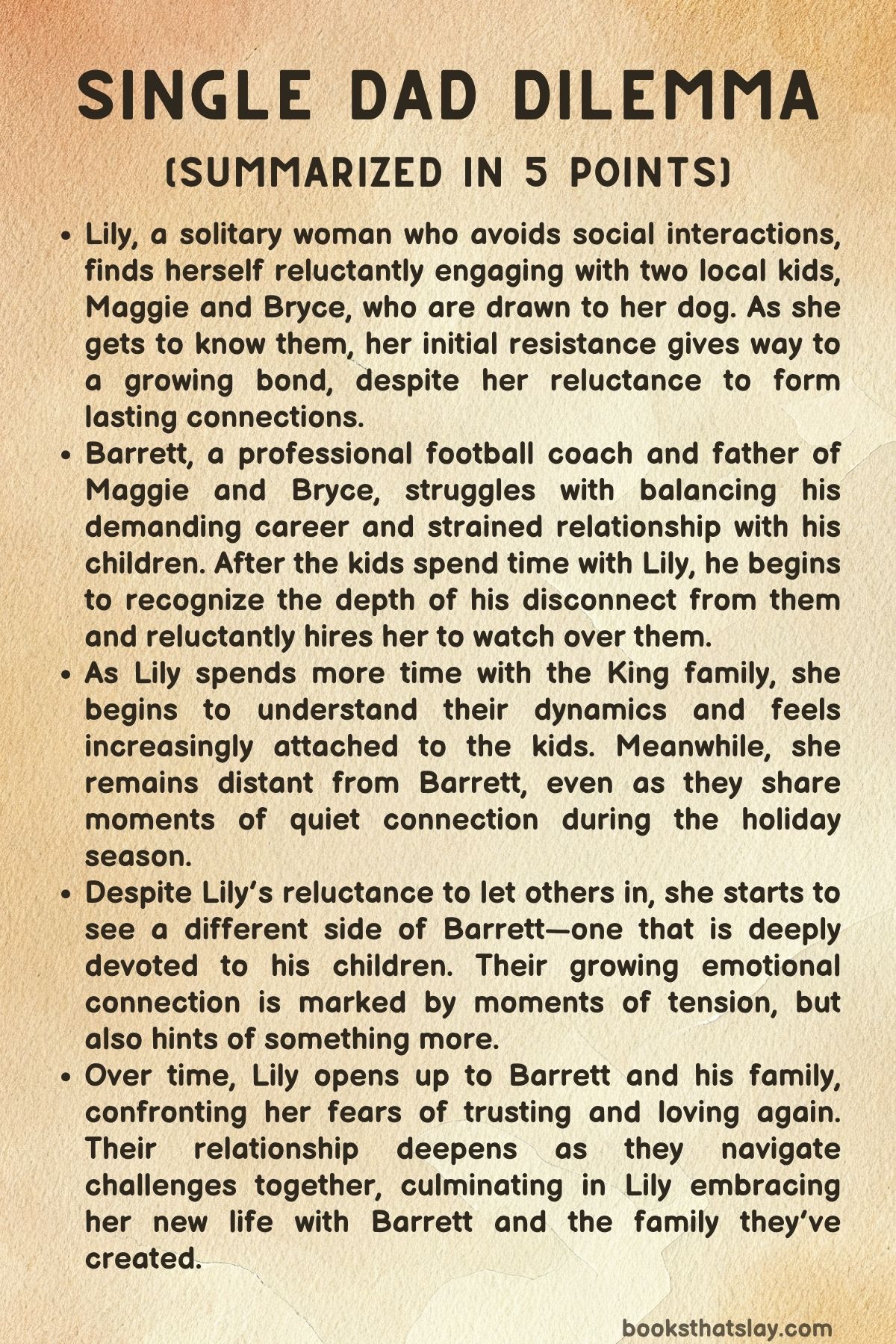 Single Dad Dilemma Summary, Characters and Themes