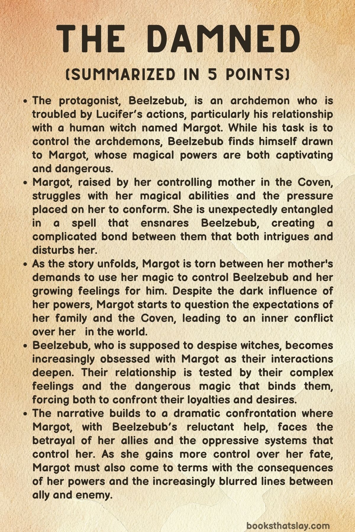 The Damned by Harper L. Woods Summary, Characters and Themes