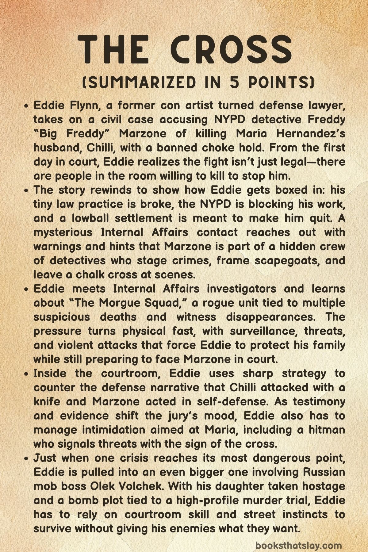 The Cross by Steve Cavanagh Summary, Characters and Themes