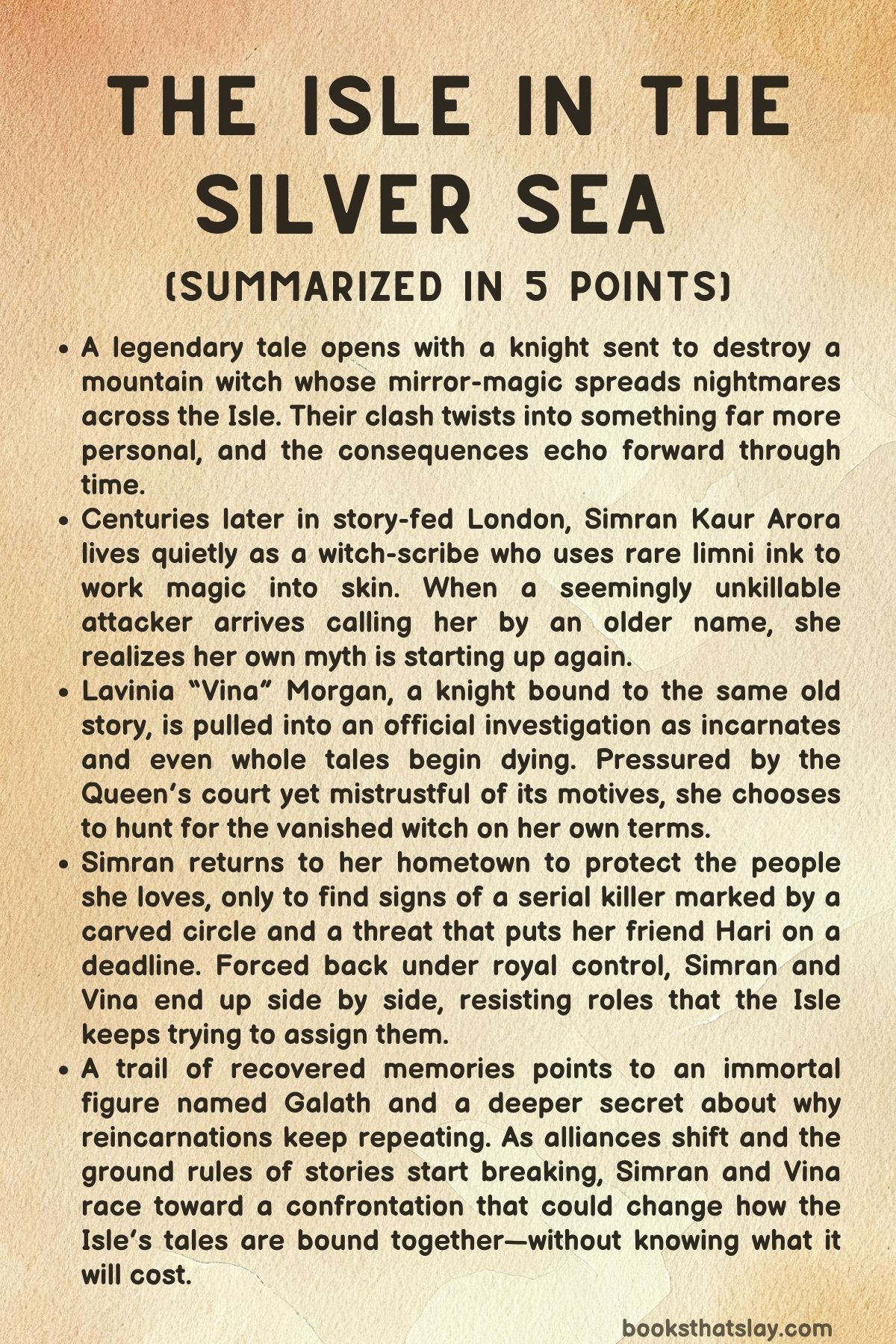 The Isle in the Silver Sea Summary, Characters and Themes