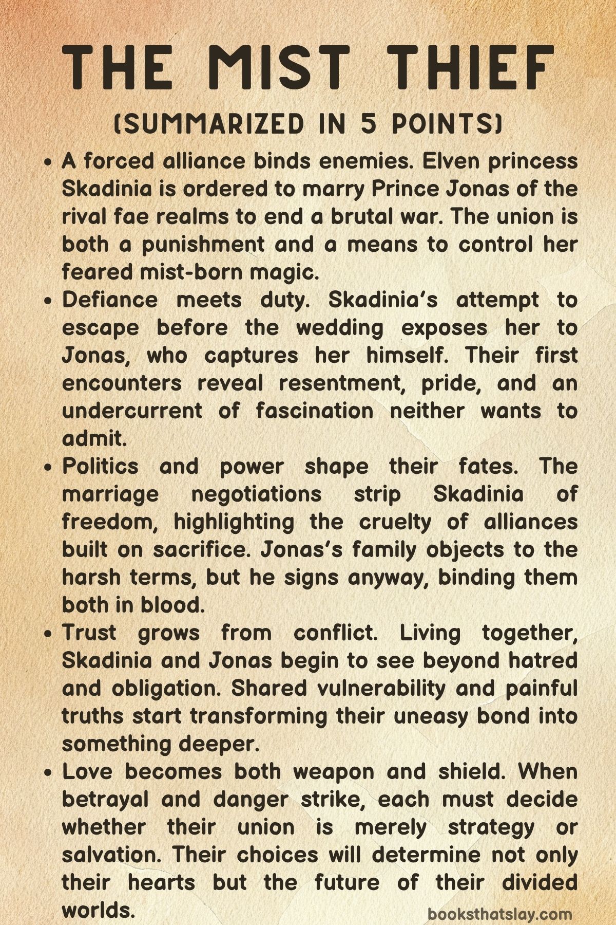 The Mist Thief Summary, Characters and Themes