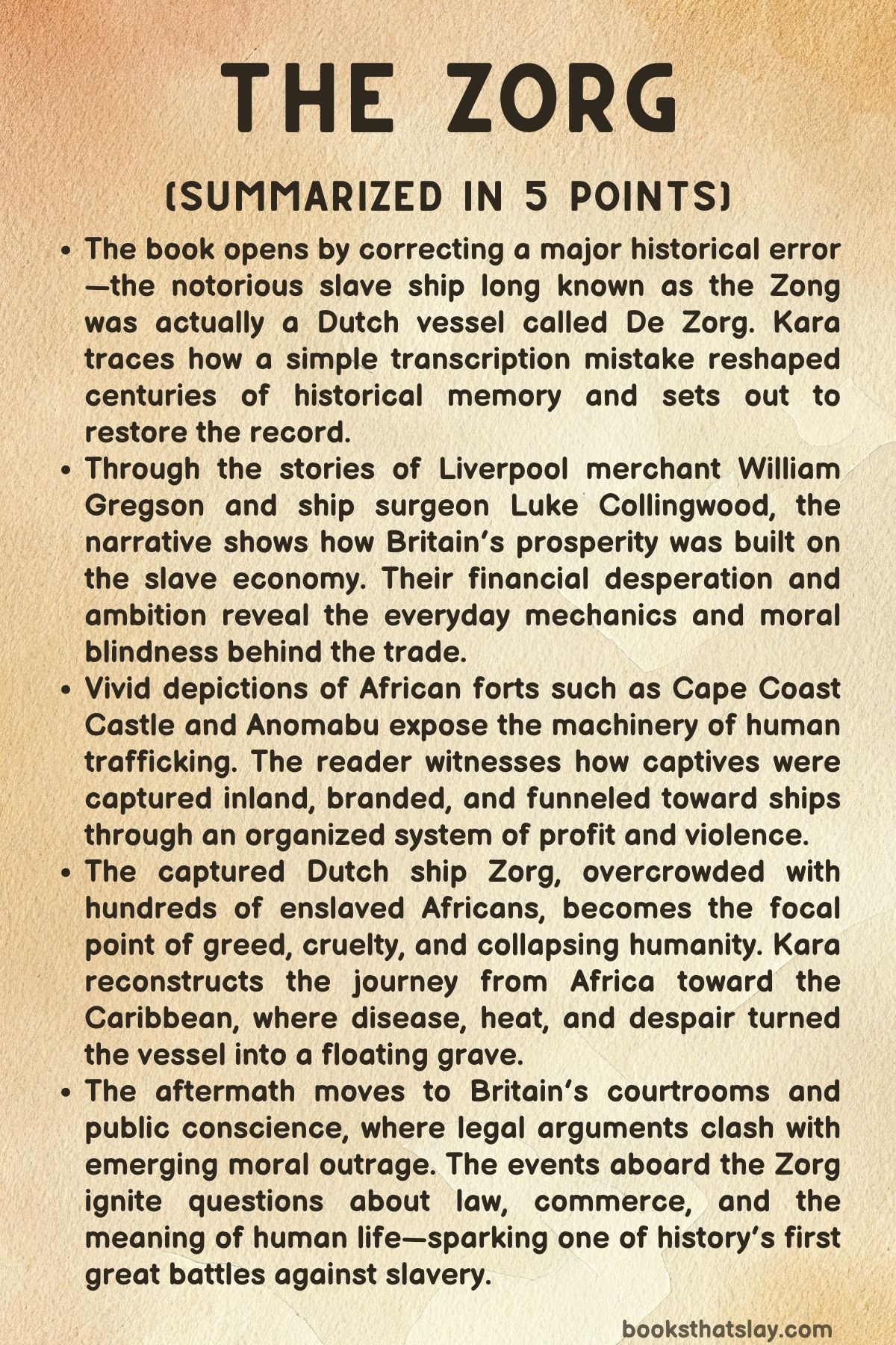 The Zorg by Siddharth Kara Summary and Analysis