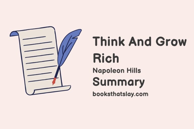 Think and Grow Rich Summary and Analysis