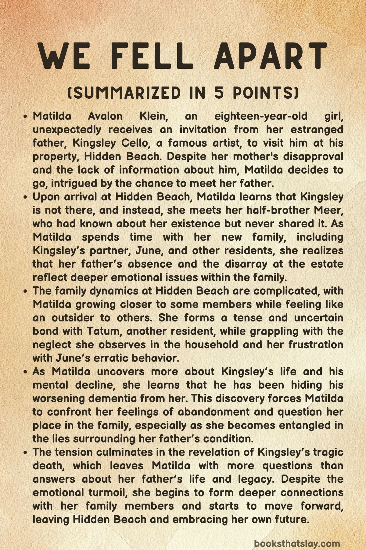 We Fell Apart Summary, Characters and Themes | E. Lockhart