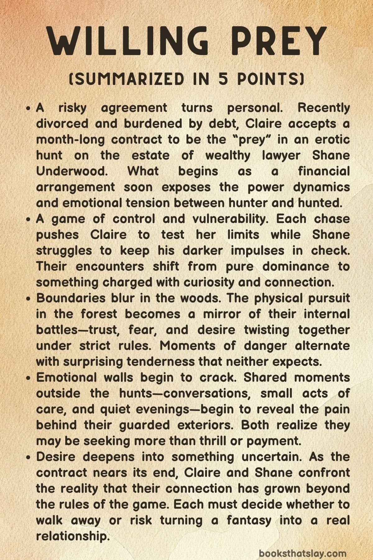 Willing Prey Summary, Characters and Themes