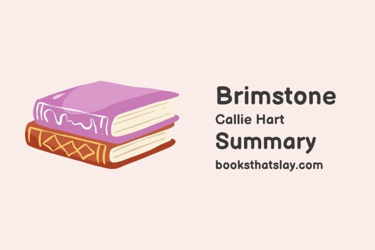 Brimstone by Callie Hart Summary, Characters and Themes