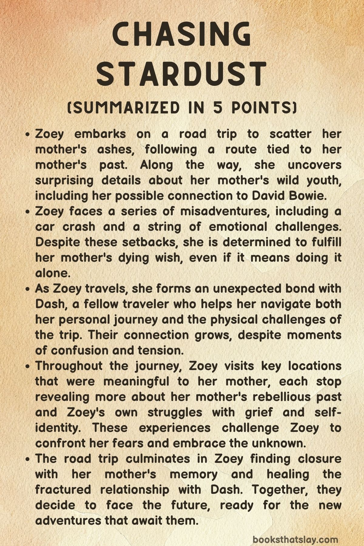 Chasing Stardust Summary, Characters and Themes