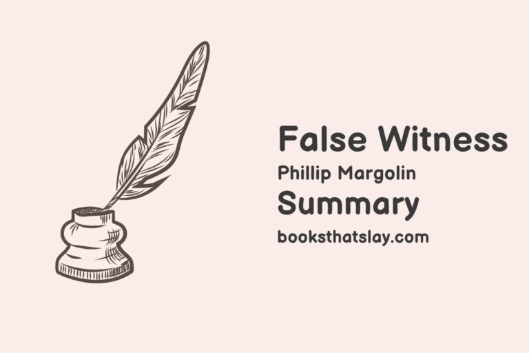 False Witness by Phillip Margolin Summary, Characters and Themes