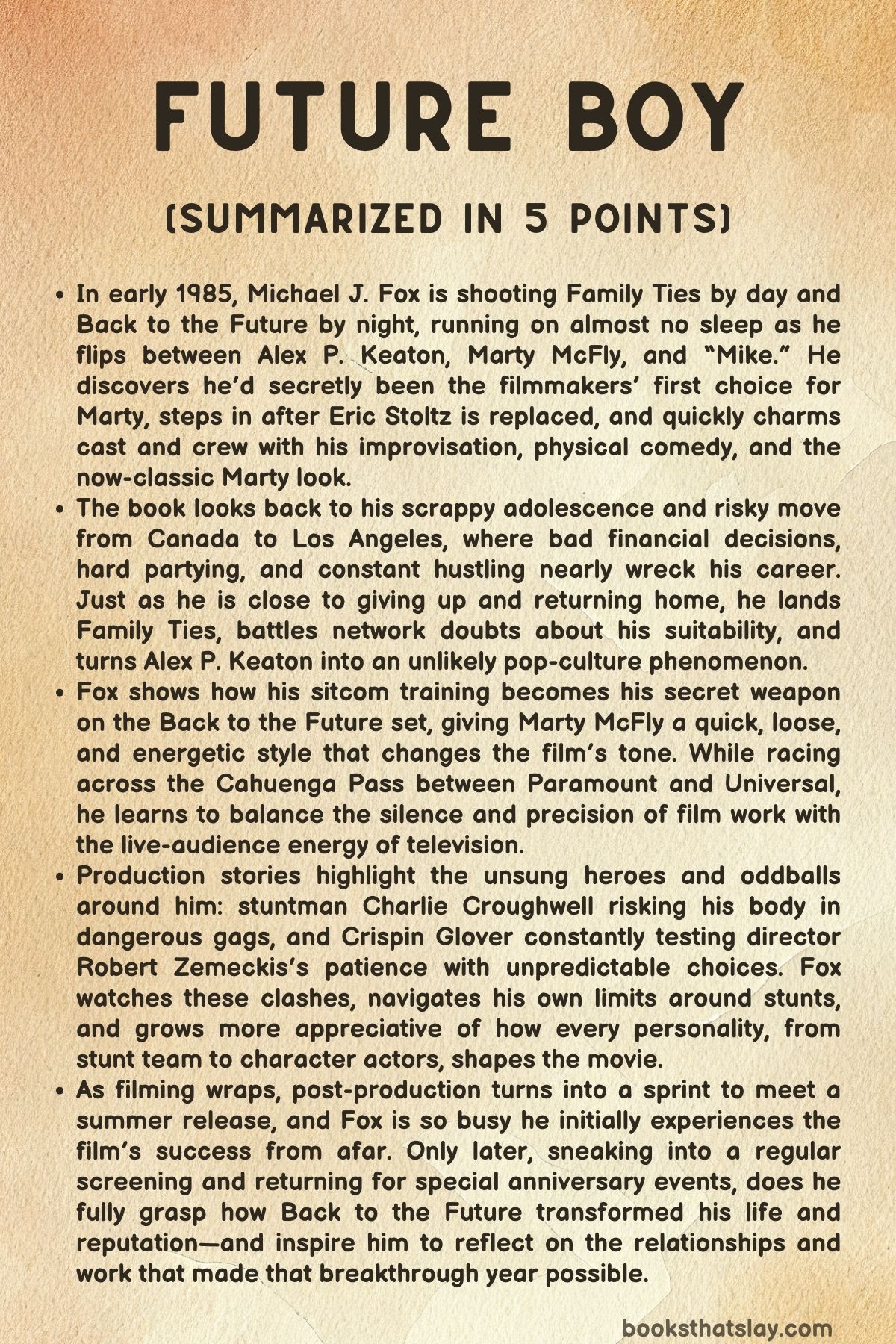 Future Boy Summary and Analysis | Michael J. Fox