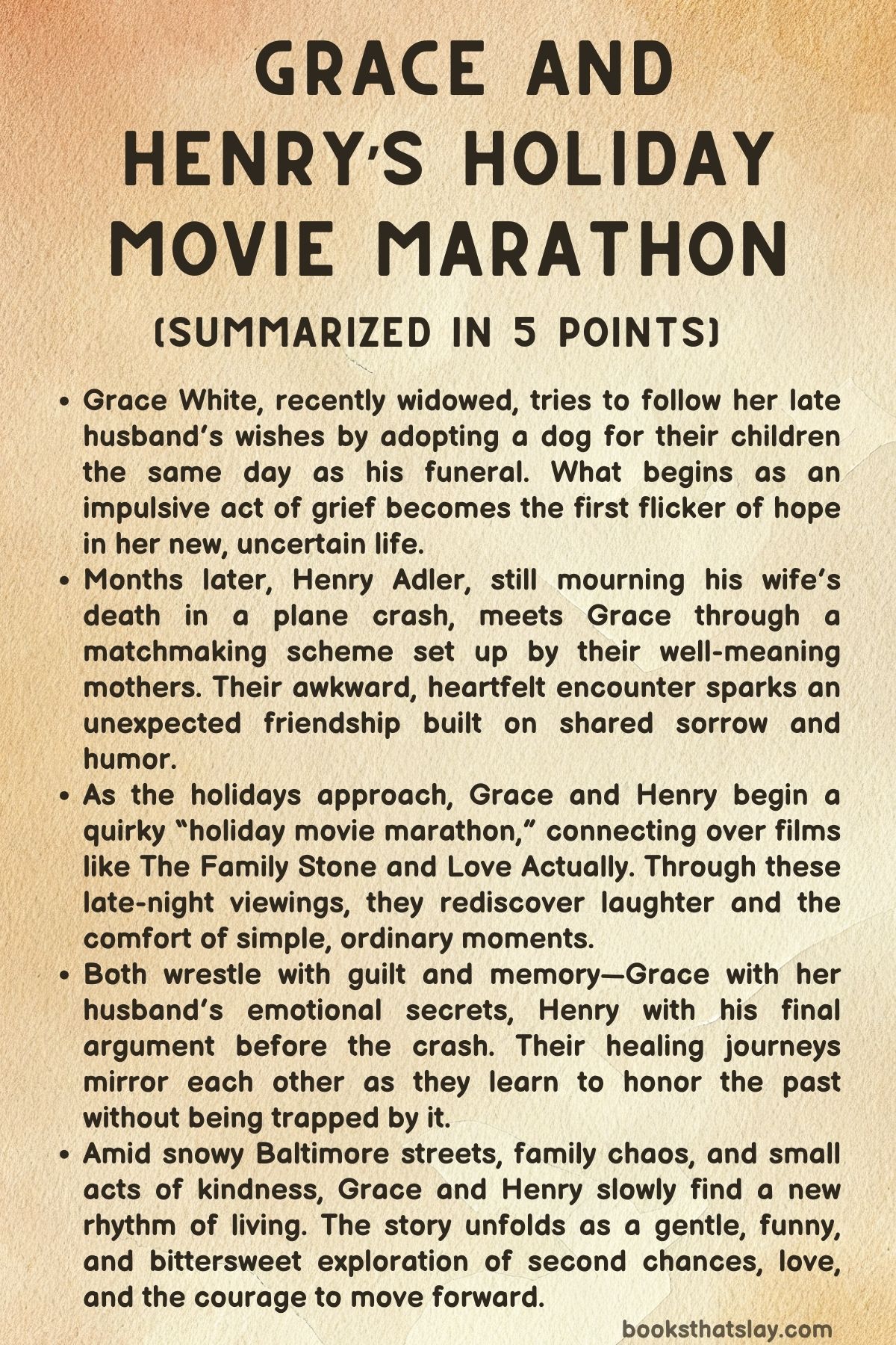 Grace and Henry’s Holiday Movie Marathon Summary
