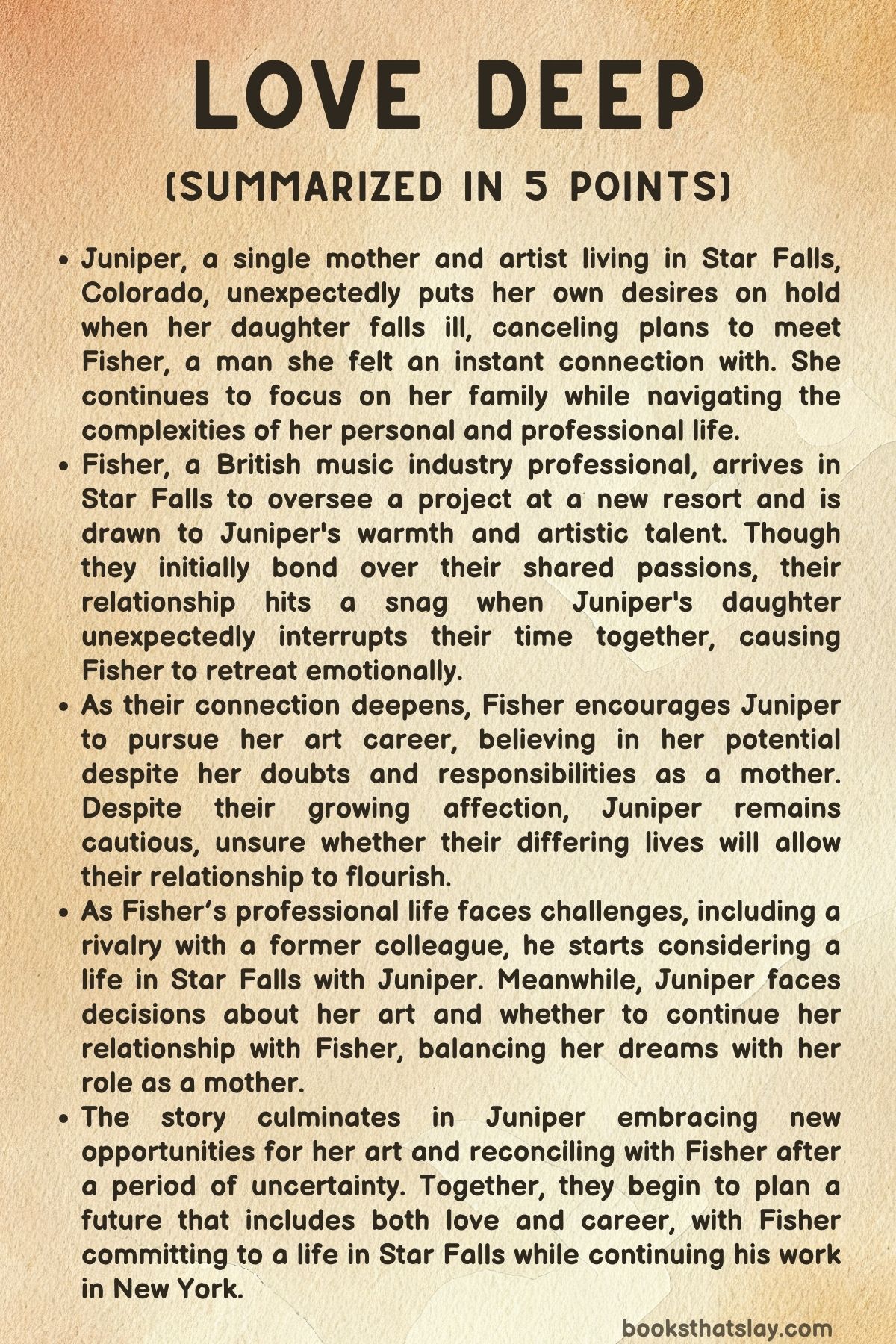 Love Deep Summary, Characters and Themes